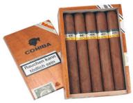 Typical Cohiba packaging